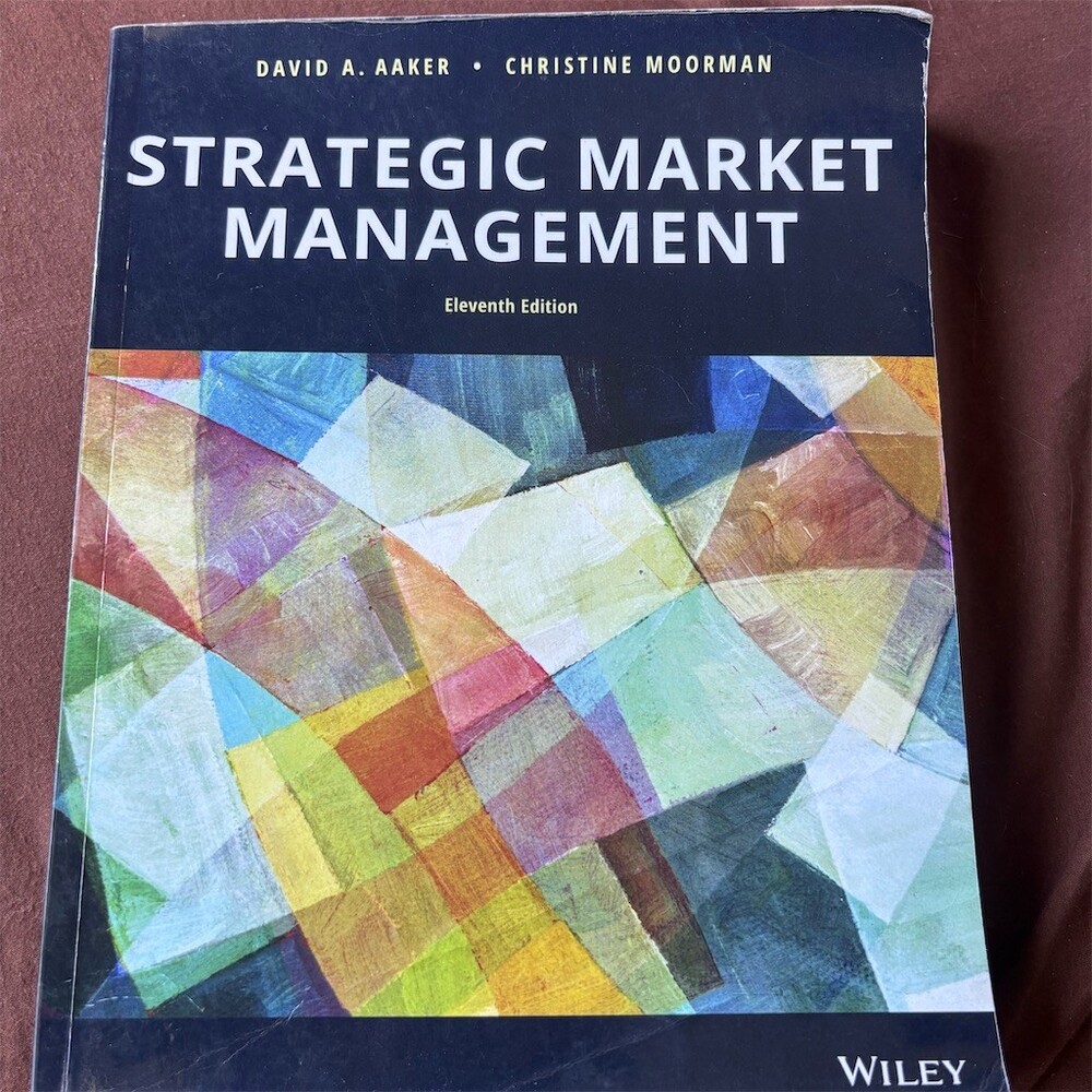 Strategic Market Management 11th Edition Paperback Textbook Aaker Moorman
